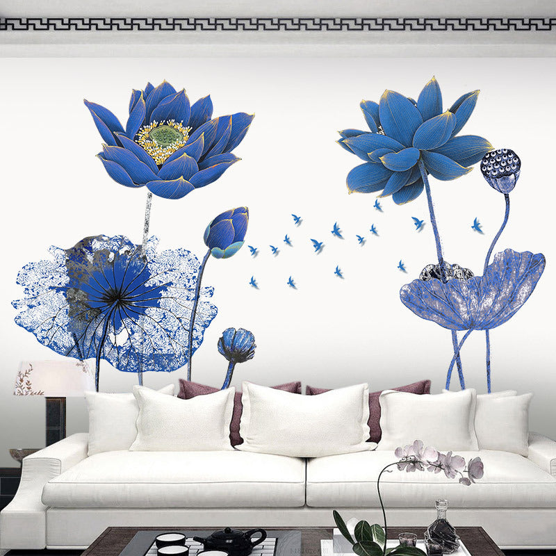 Bedroom room decoration self-adhesive wall decoration