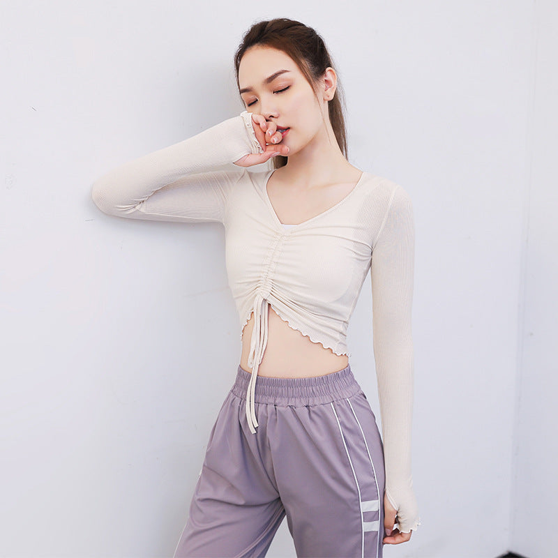 Sports Gym Clothes Top T-Shirt Was Thin