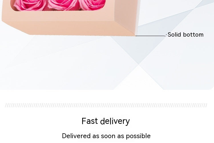 Qixi Festival Gift Flowers Portable Flower Box