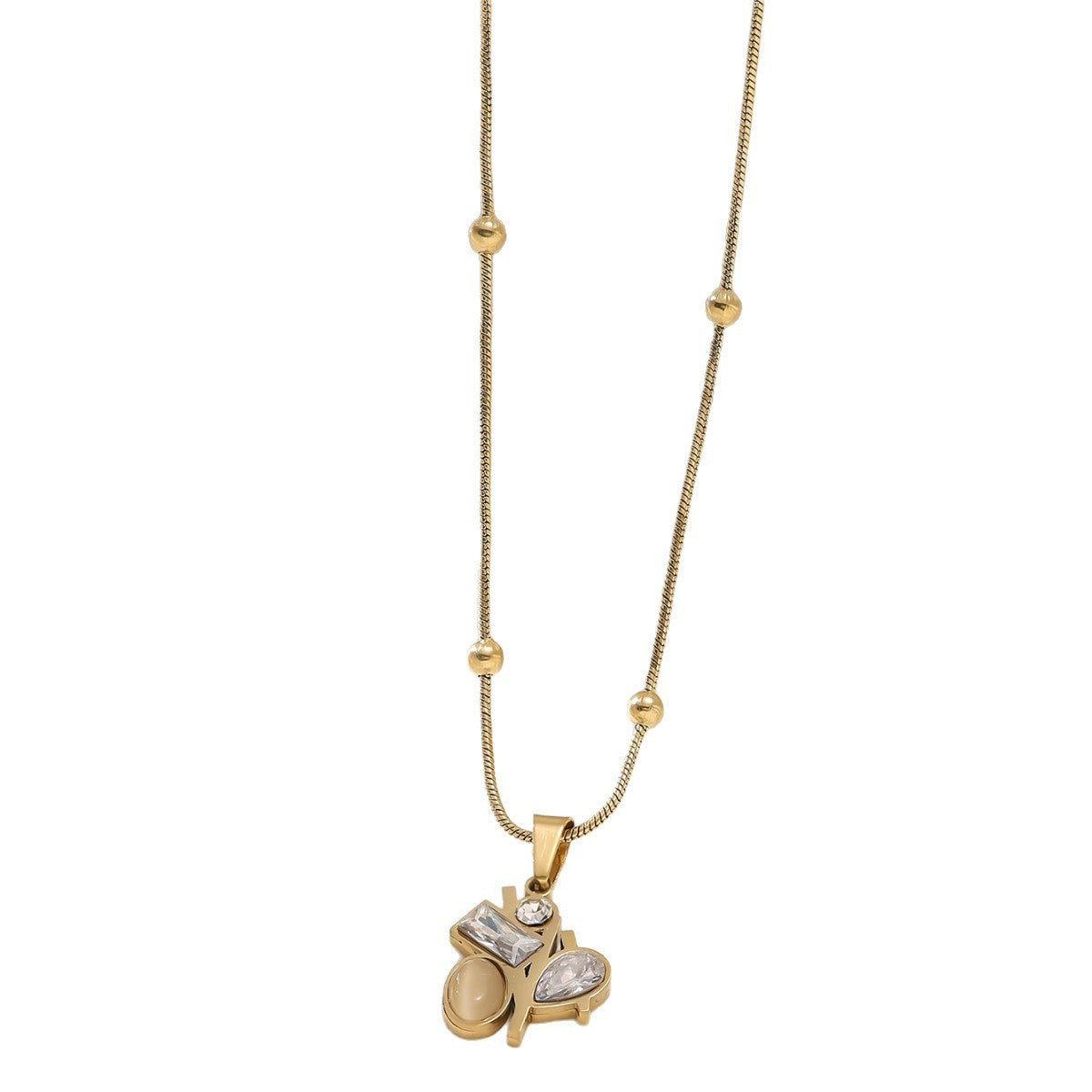 New Small Tree Gem Necklace Affordable Luxury Fashion