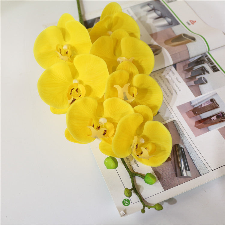 7 phalaenopsis artificial flowers