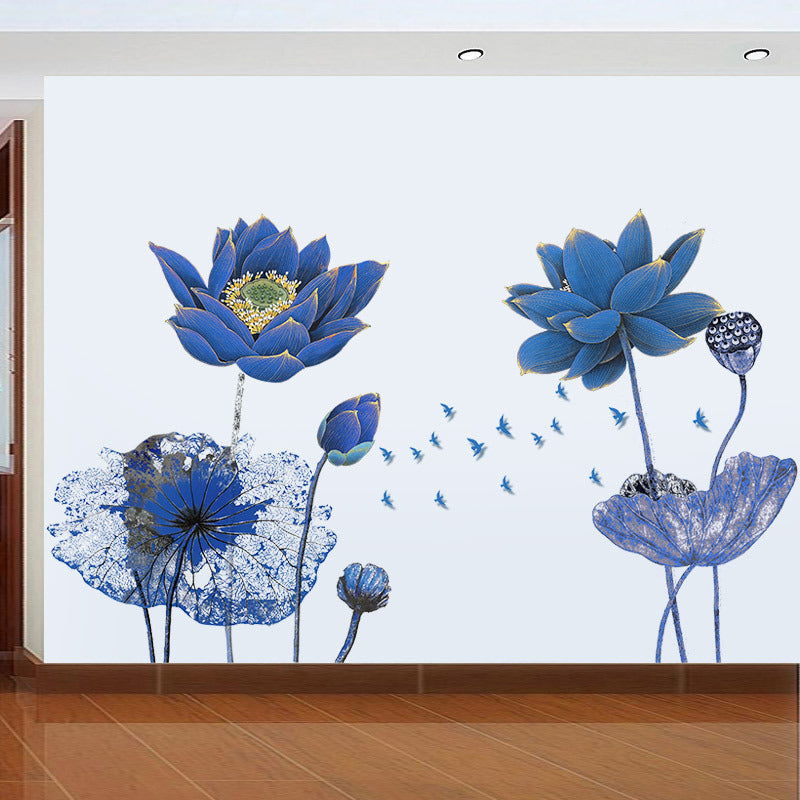 Bedroom room decoration self-adhesive wall decoration