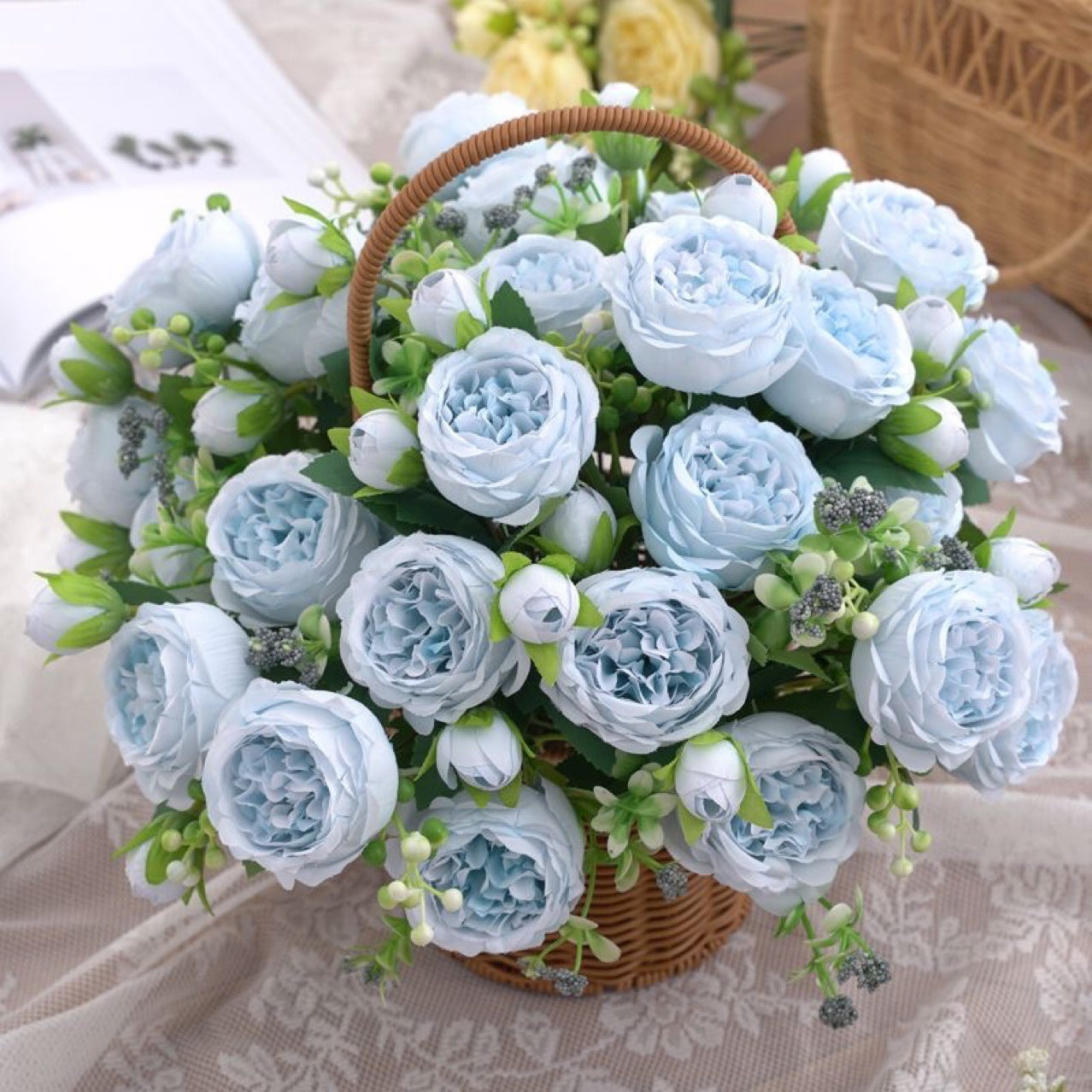 Fake Rose Bouquet Decoration Wedding Celebration Decoration