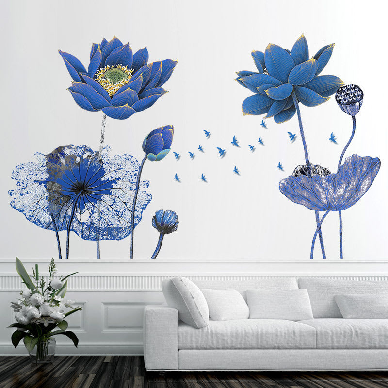 Bedroom room decoration self-adhesive wall decoration