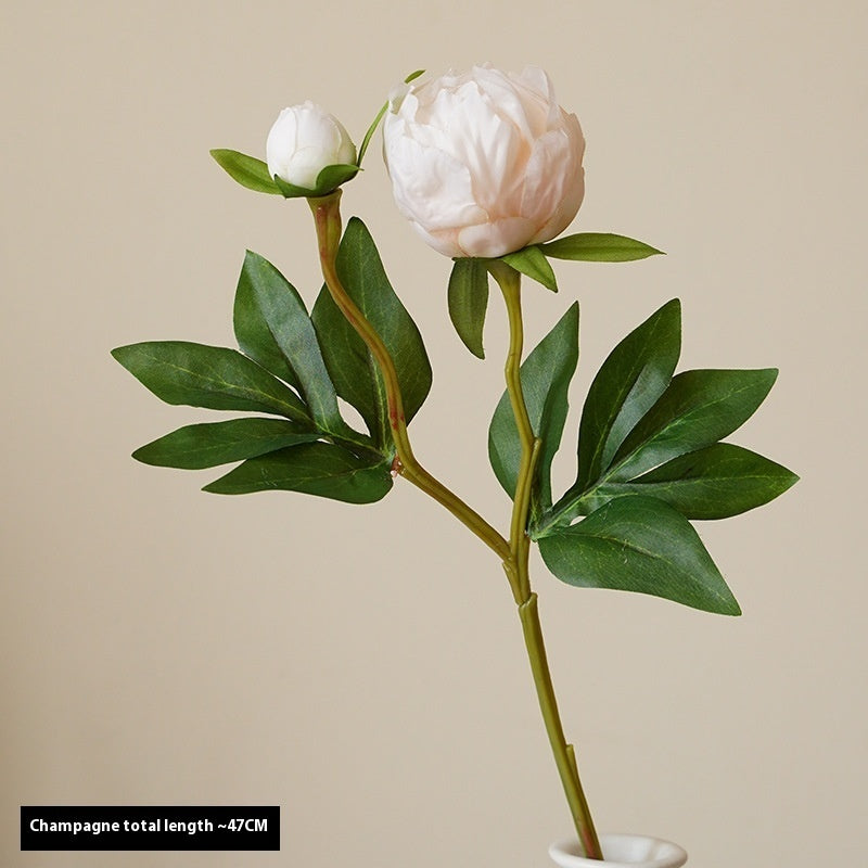 Simulation 2 Peony Fake Flower Living Room Decoration