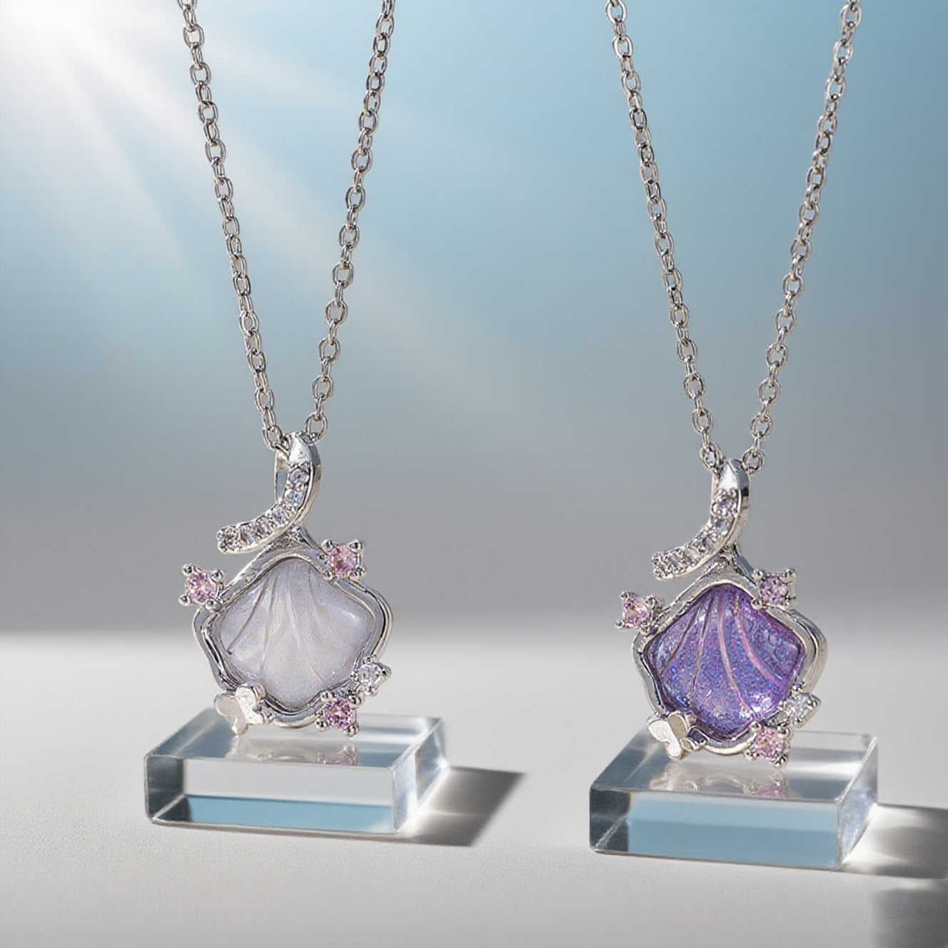 Shell Pendant Fashion High-end Design Light Luxury Ins Style Clavicle Chain