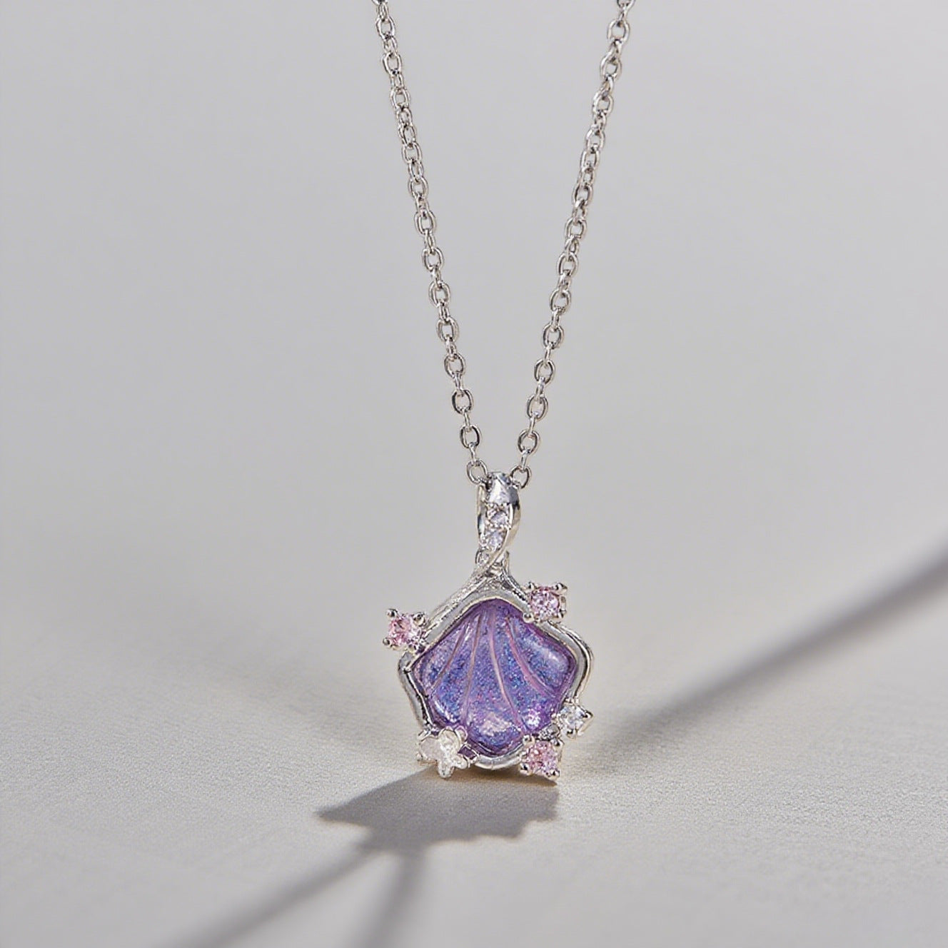 Shell Pendant Fashion High-end Design Light Luxury Ins Style Clavicle Chain