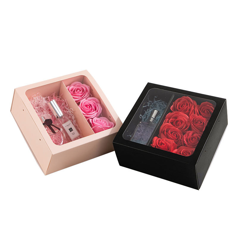 Qixi Festival Gift Flowers Portable Flower Box