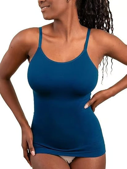 Women's Solid Color Long Sling Slimming Clothes