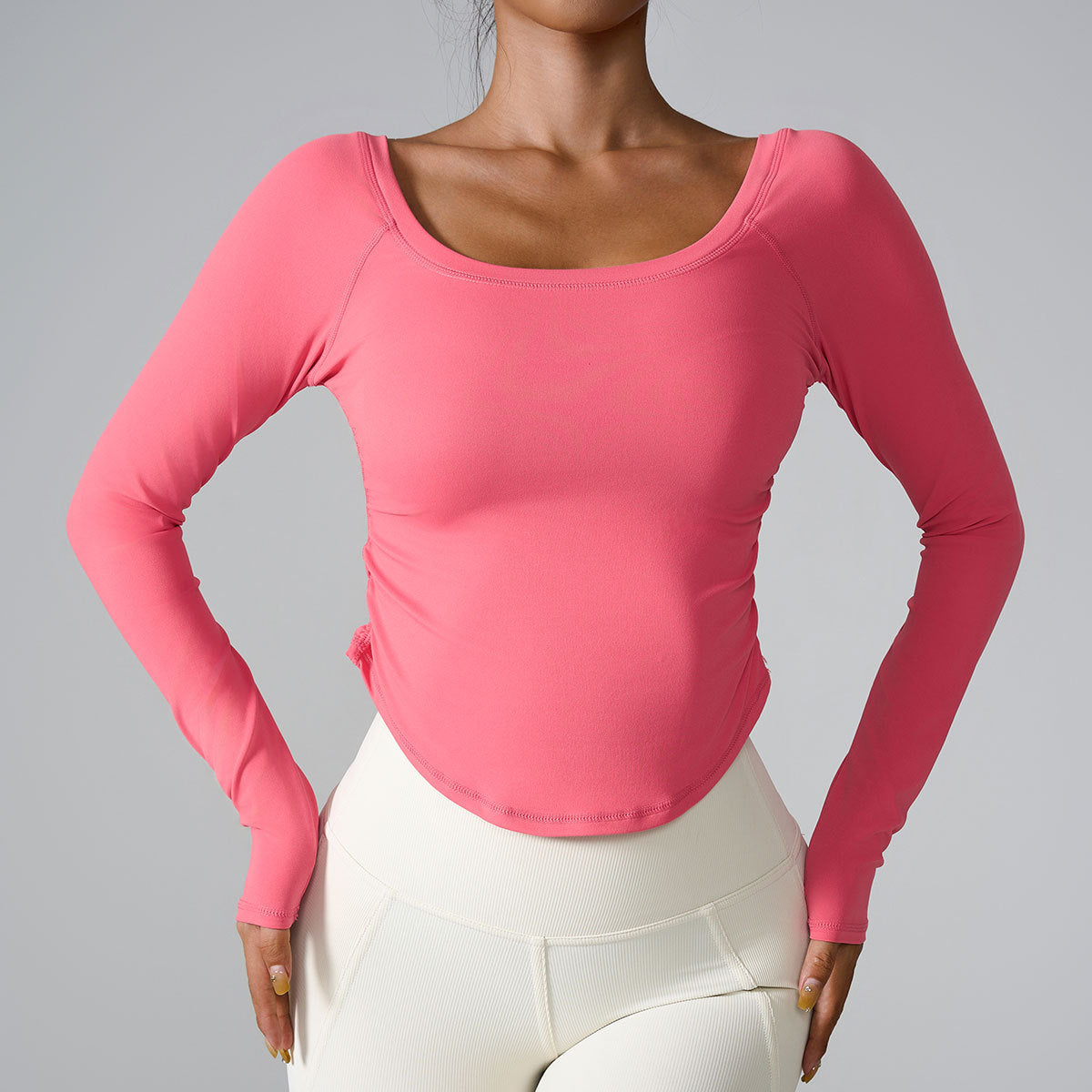 Sports Long Sleeve Skinny Yoga Clothes Women