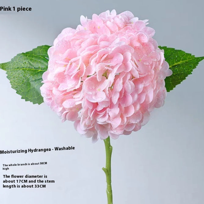 Moisturizing Hydrangea Artificial Flower Bouquet Living Room Decoration Fake Flower