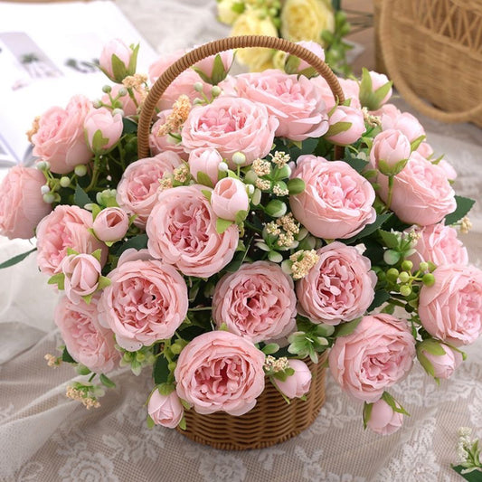 Fake Rose Bouquet Decoration Wedding Celebration Decoration