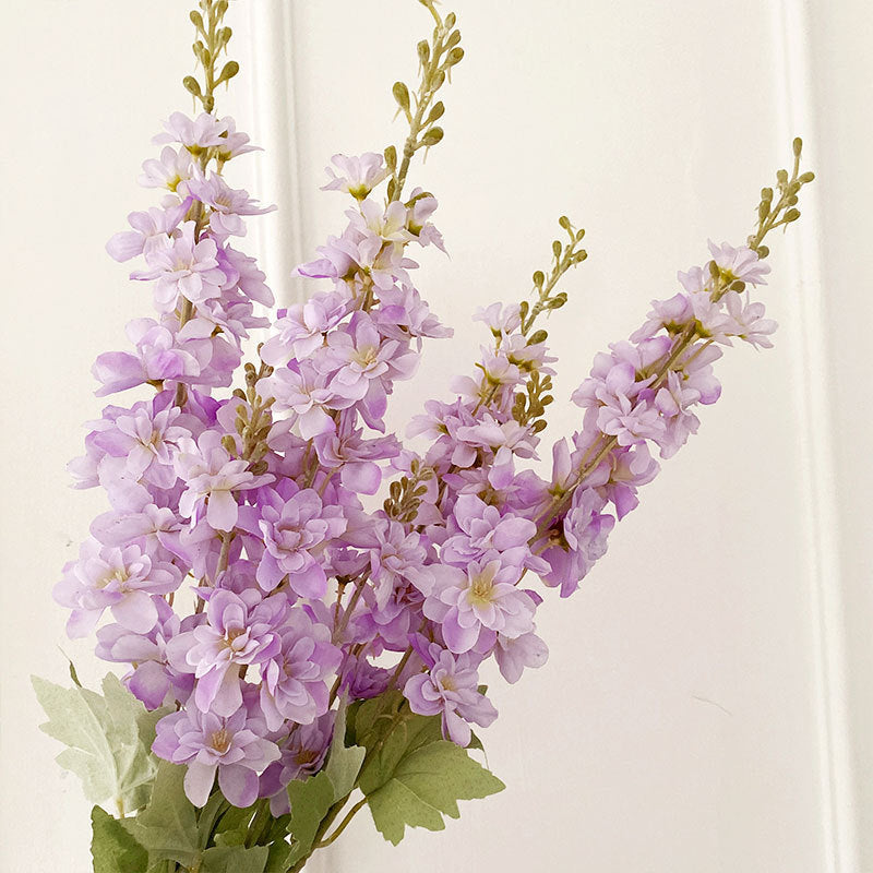 Flocking Polyester Ribbon Fake Flower Silk Flower Home Display Flowers