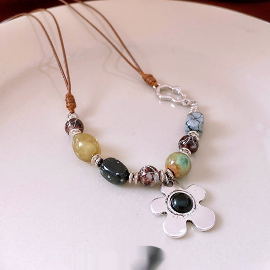 Pull-out Necklace Fashionable Temperament High-grade Design Sense
