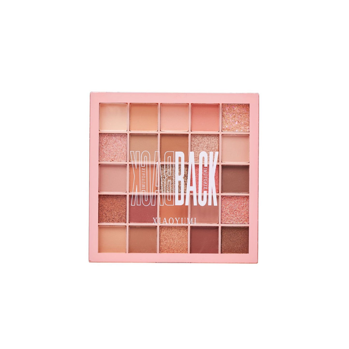 25 Colors Eye Shadow Plate XIAOYUMI New Products Shimmer Matte Earth Color Series Factory Spot Goods Pingjie Eye Shadow