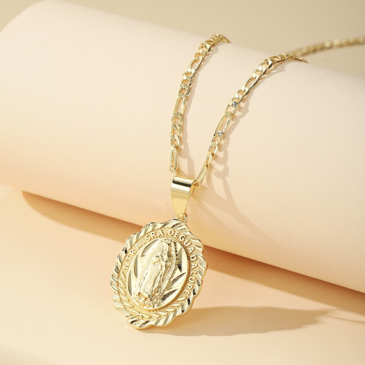 Retro Personalized Accessories Long Popular Religious Virgin Mary Necklace