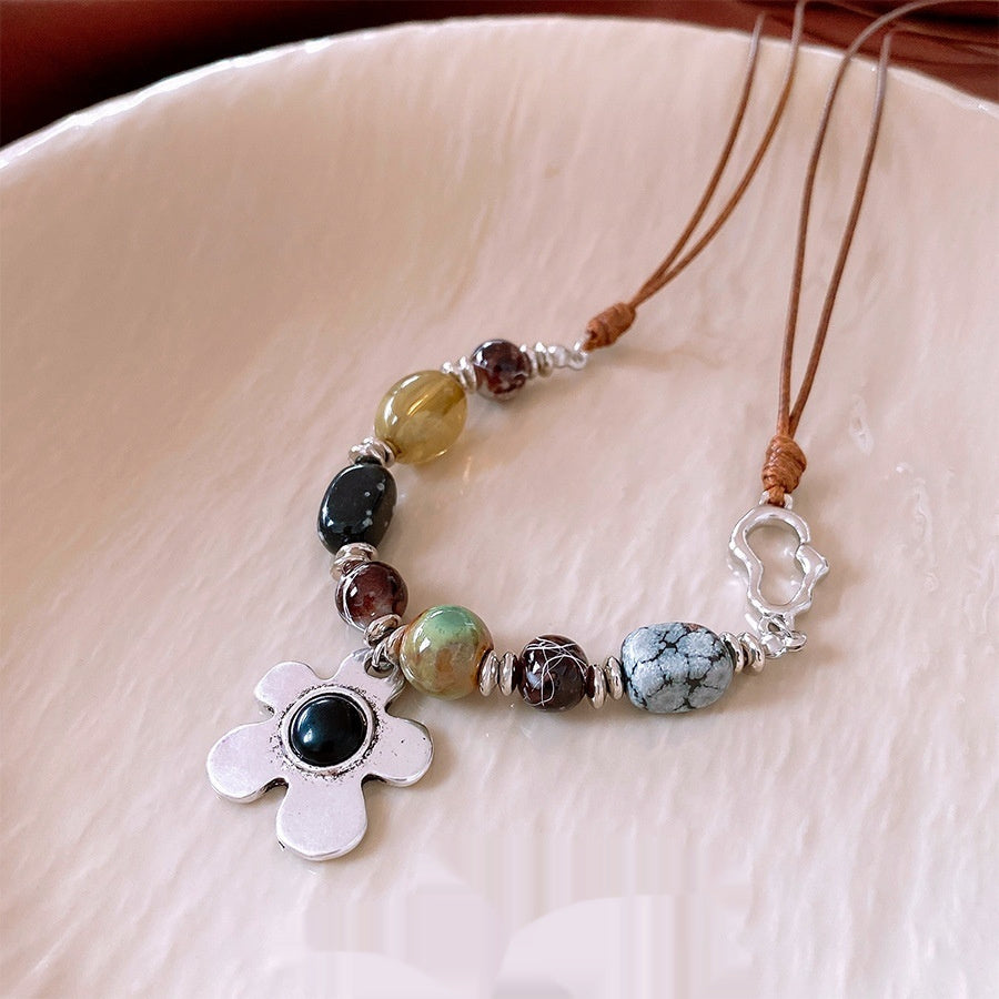 Pull-out Necklace Fashionable Temperament High-grade Design Sense