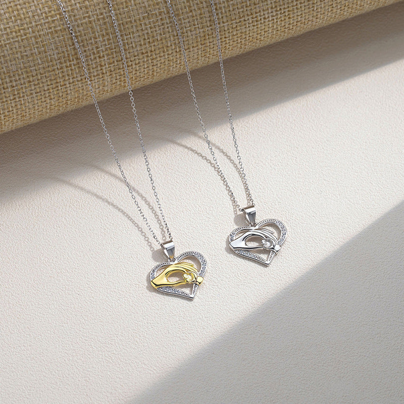 Hand In Hand Love Women's Necklace