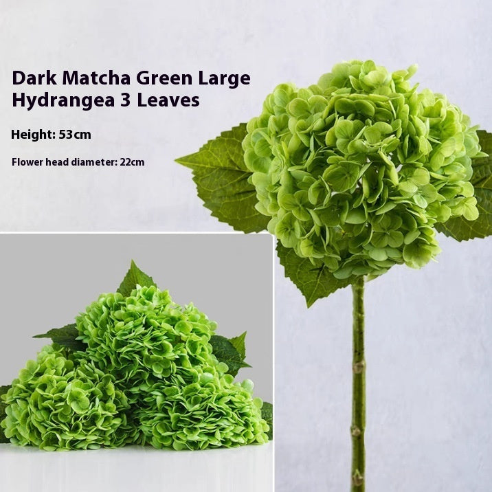 Moisturizing Hydrangea Artificial Flower Bouquet Living Room Decoration Fake Flower