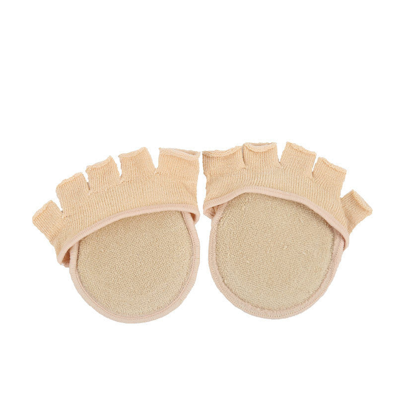 Toe Five-finger Socks Women's High Heels Invisible Pumps