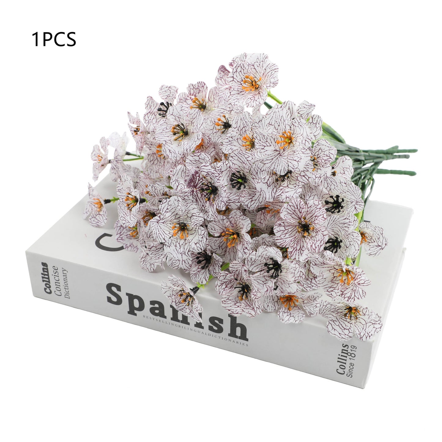 Outdoor Living Room Home Five Fork Spring Grass Flowers Wedding Decorations