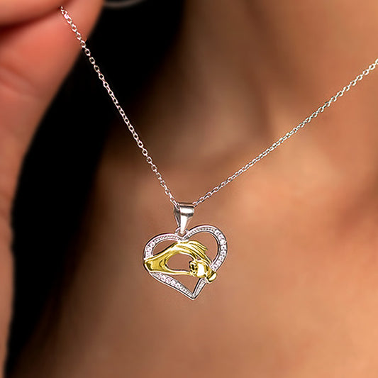Hand In Hand Love Women's Necklace