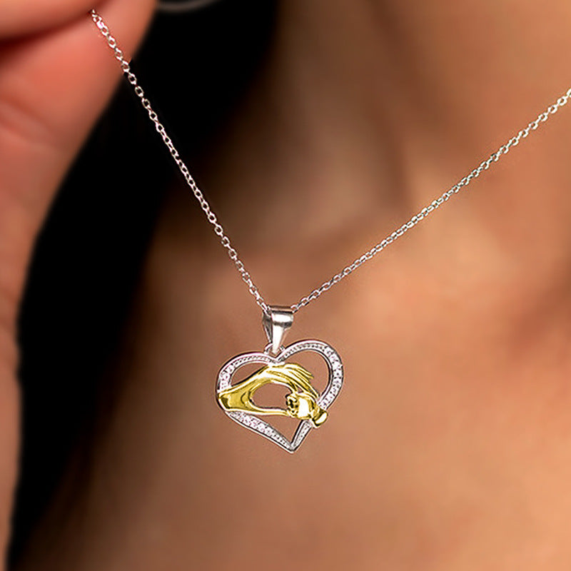Hand In Hand Love Women's Necklace