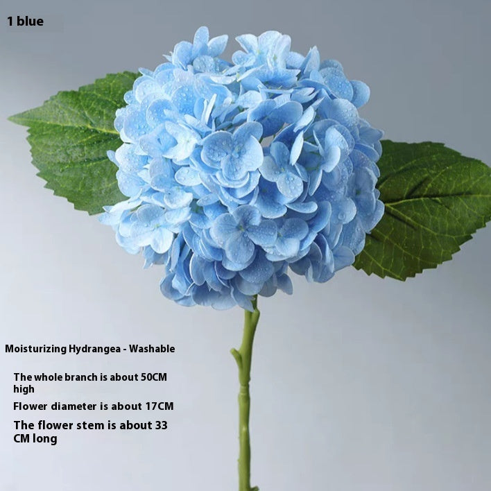 Moisturizing Hydrangea Artificial Flower Bouquet Living Room Decoration Fake Flower