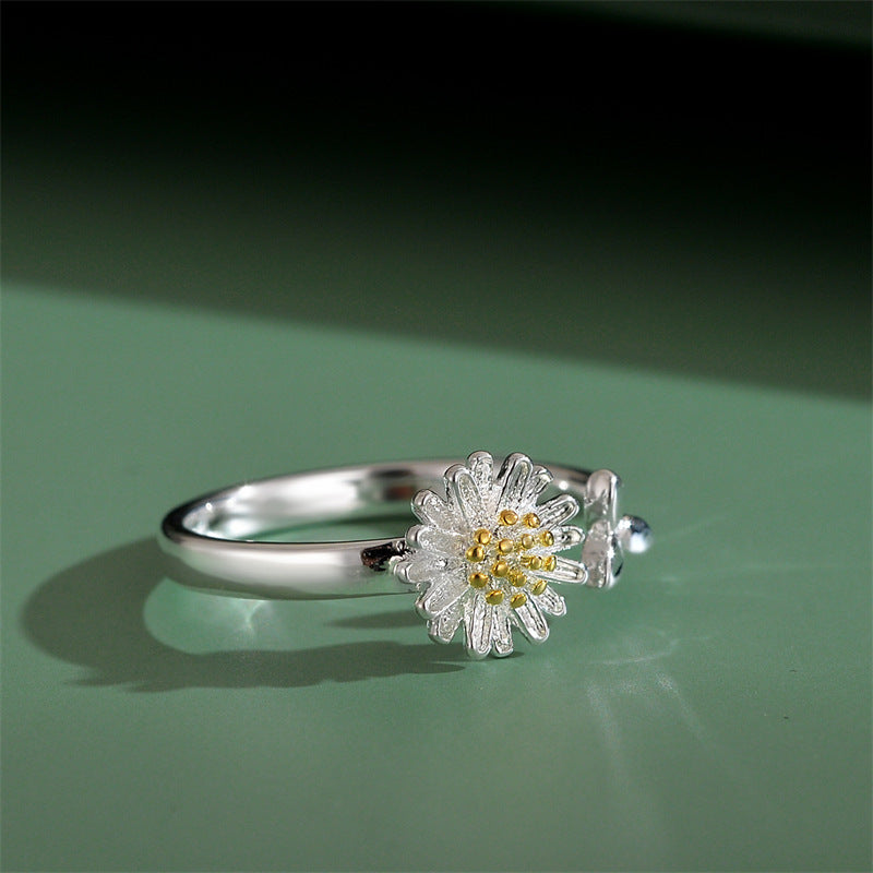 Mori Style Plant Cute Little Leaf Ring