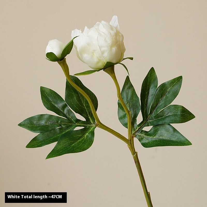 Simulation 2 Peony Fake Flower Living Room Decoration
