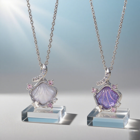 Shell Pendant Fashion High-end Design Light Luxury Ins Style Clavicle Chain