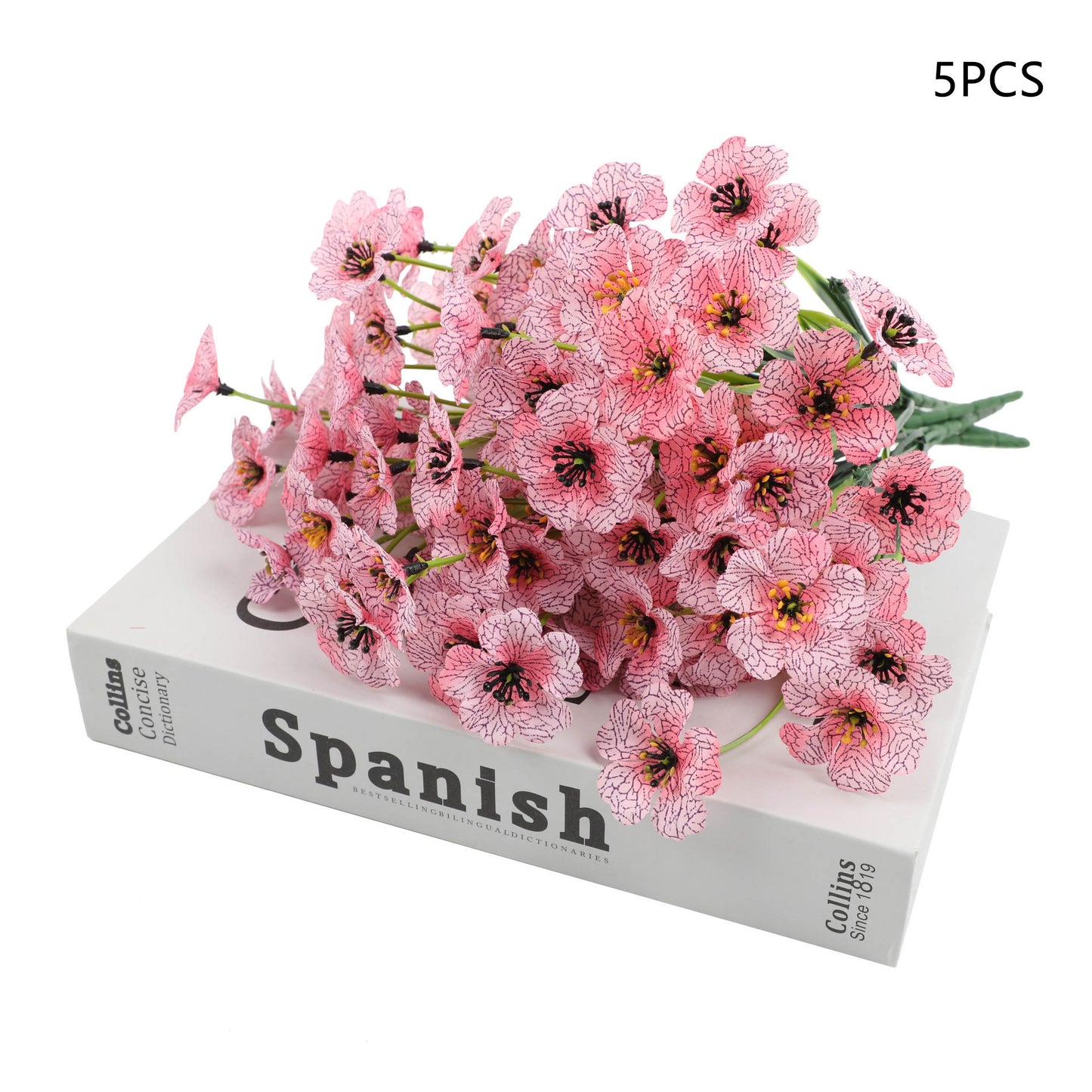 Outdoor Living Room Home Five Fork Spring Grass Flowers Wedding Decorations