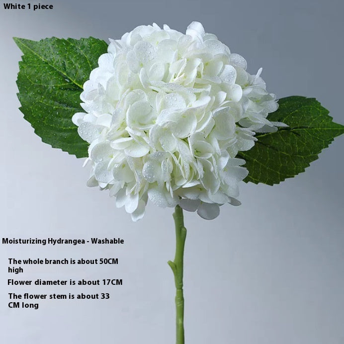 Moisturizing Hydrangea Artificial Flower Bouquet Living Room Decoration Fake Flower