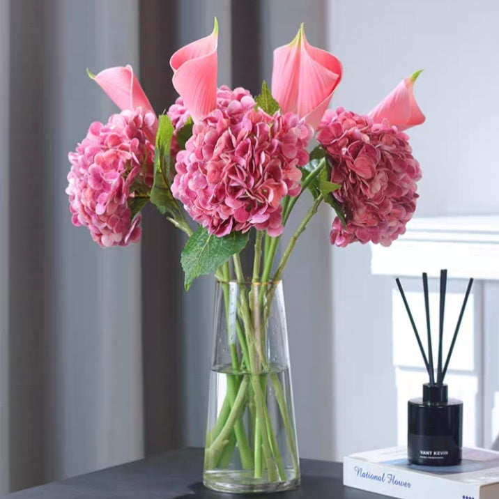 Moisturizing Hydrangea Artificial Flower Bouquet Living Room Decoration Fake Flower