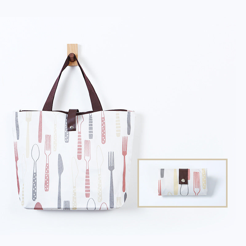 Fashion Hand-carrying Oxford Cloth Shopping Bag